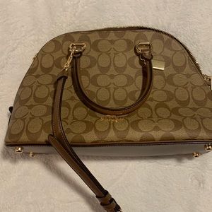 Coach bowling bag purse